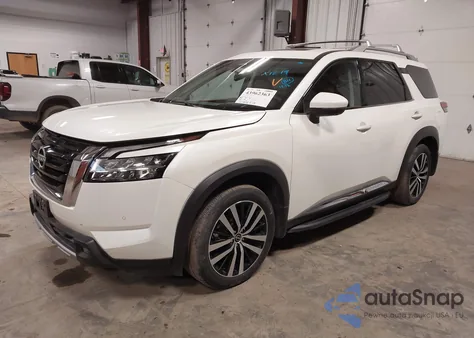 2024 Nissan Pathfinder Platinum из США, поврежденный, VIN 5N1DR3DK8RC230137